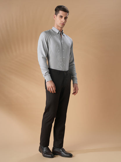 Grey Regular Fit Formal Other Shirt for men (CELIE)