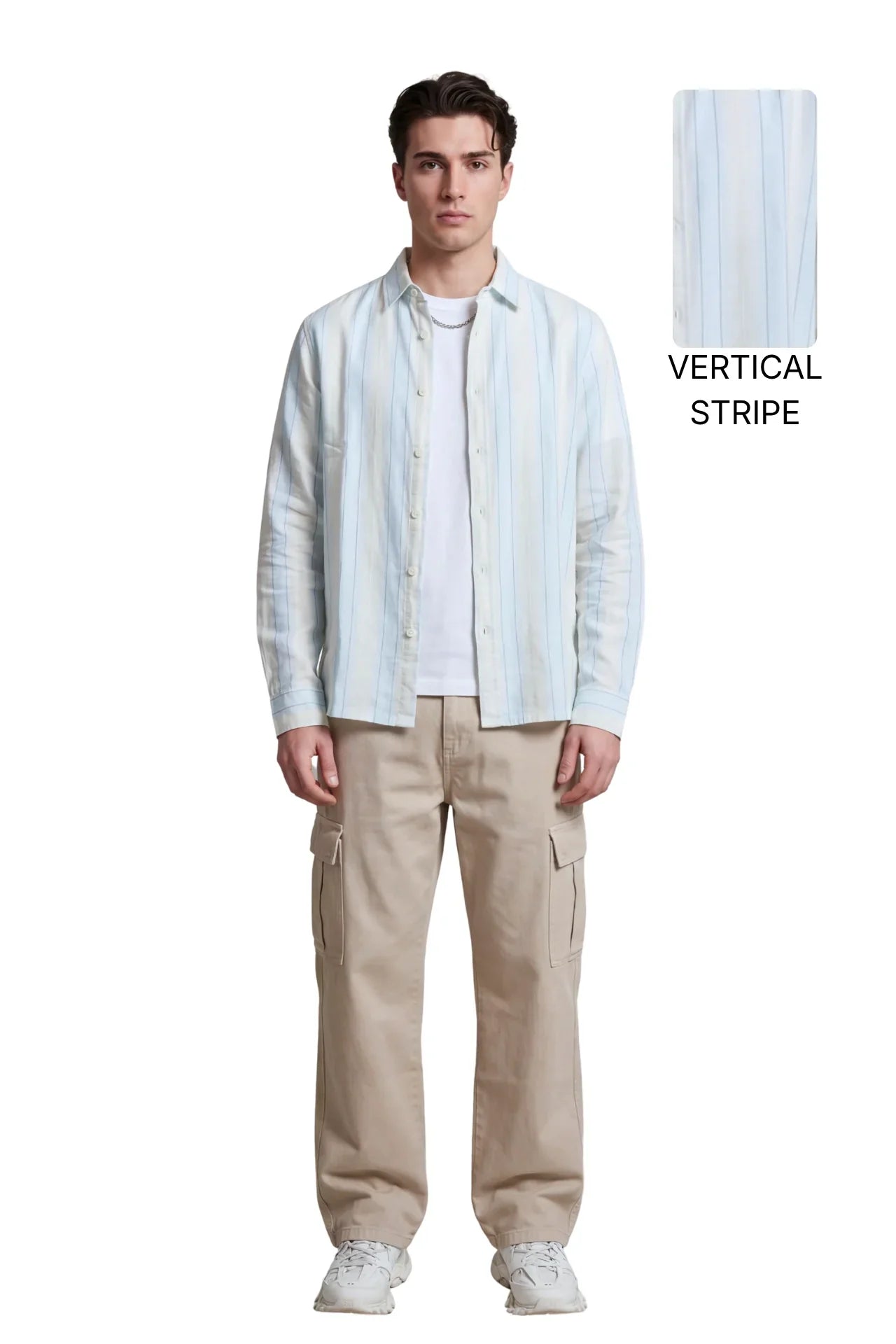 Vertical Stripe Classic Shirt Craft Series