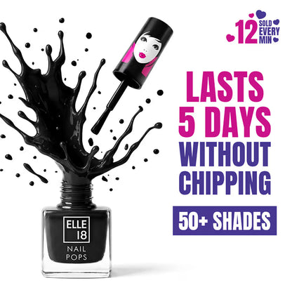Elle 18 Nail Pops Shade 35 Nail Polish 5 MILLI_LITRE