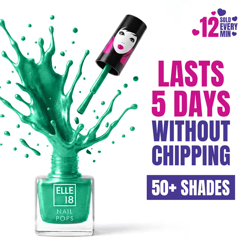 Elle 18 Nail Pops Color Shade 5 MILLI_LITRE
