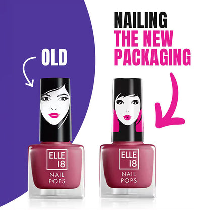 Elle 18 Nail Pops Shade 46 Nail Polish 5 MILLI_LITRE