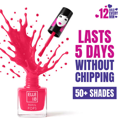 Elle 18 Nail Pops Nail Colour - 128 5 MILLI_LITRE