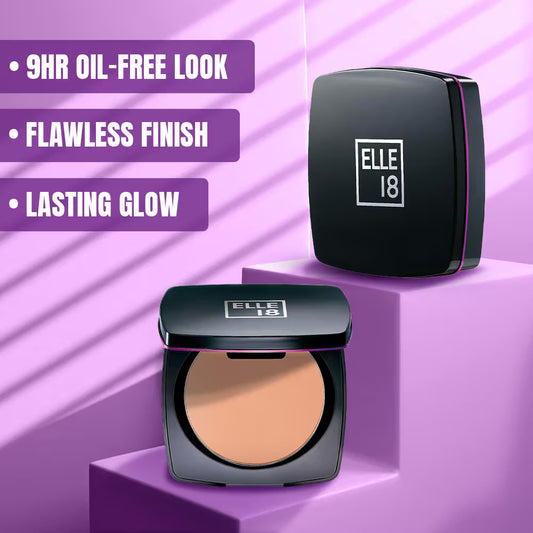 Elle 18 Lasting Glow Compact Coral 9 GRAM