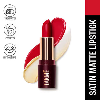 Lakme Ultimate Glam Sati Matte Lipstick - UR 1 Bold Red