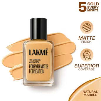 LAKME THE ORIGINAL COLLECTION FOREVER MATTE FOUNDATION - Marble