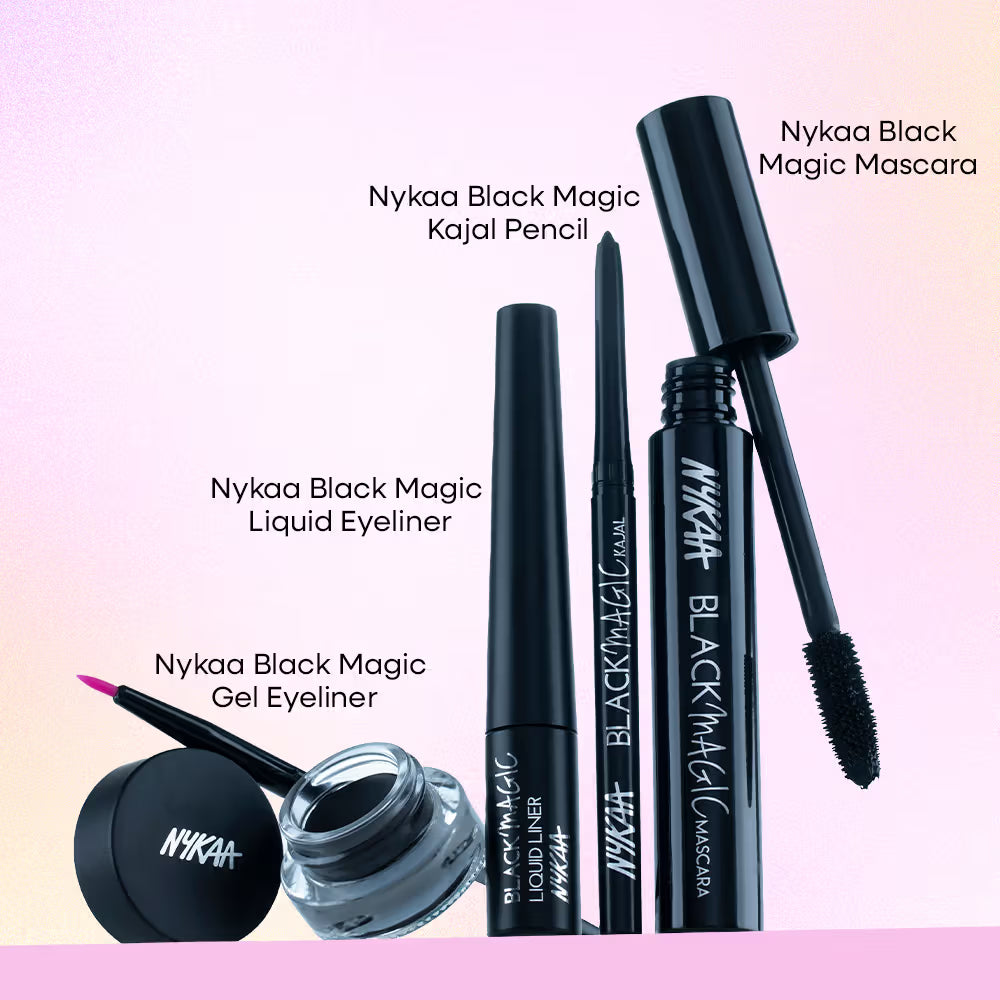 NYKAA BLACK magic KAJAL - INTENSE BLACK 0.6 GRAM