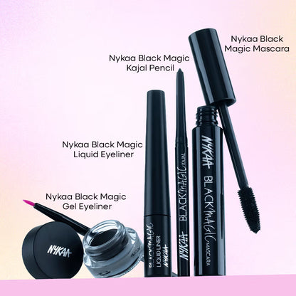 NYKAA BLACK magic KAJAL - INTENSE BLACK 0.6 GRAM