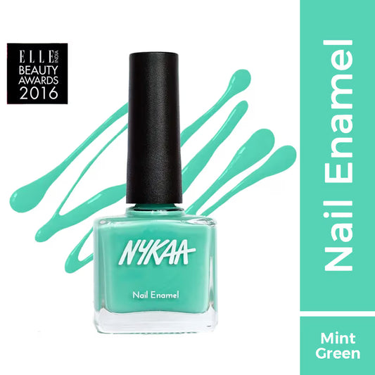 Nykaa Nail Enamel - Mint Meringue, No. 65 9 MILLI_LITRE