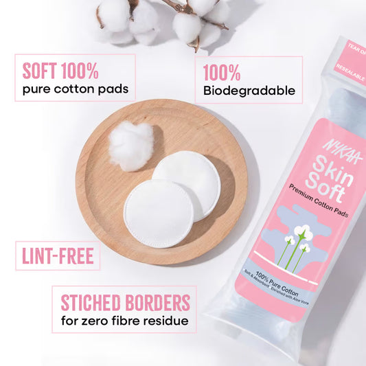 Nykaa Skin Soft Premium Cotton Pads