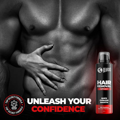 Beardo Advanced Quick Painless Smooth Hair Removal Spray 200 g