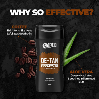 Beardo De-Tan Coffee Detox Body Wash 200 ml