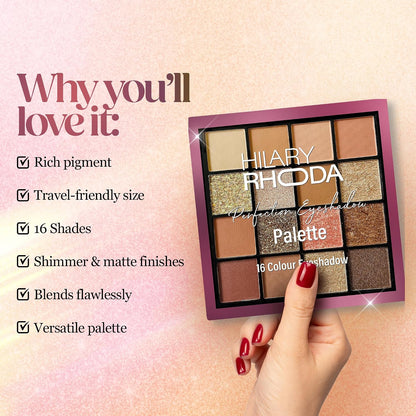 Hilary Rhoda Perfection Eyeshadow Palette - 03 Multicolor 20.8 GRAM