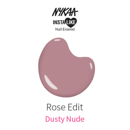 Nykaa INSTA LIKE Nail Enamel - Rose Edit 352