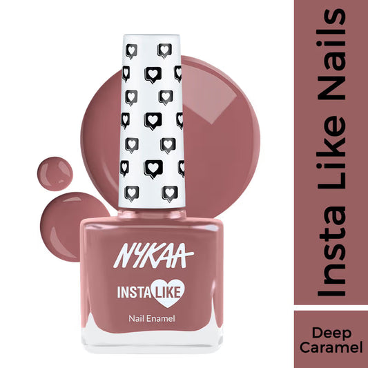 Nykaa INSTA LIKE Nail Enamel - Nutty Vibe 353