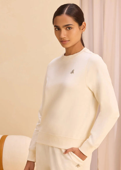 Classic Crew Neck iCotton Sweatshirt Alonge