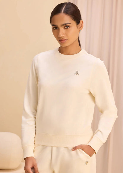Classic Crew Neck iCotton Sweatshirt Alonge