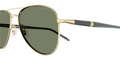 MONT BLANC Metal full Rose Gold Aviator