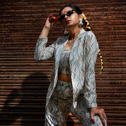 Zig-Zag Pantsuit