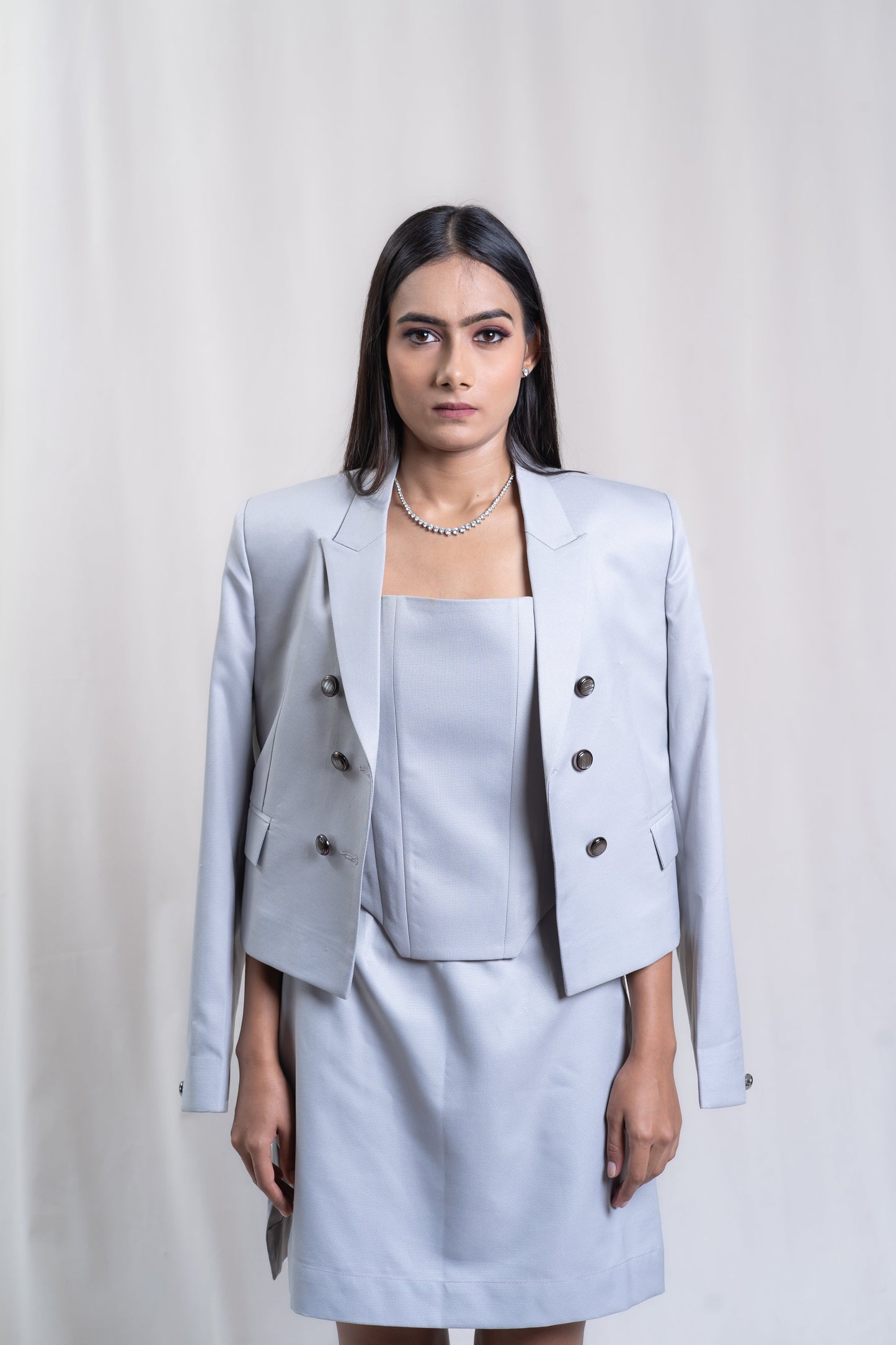 Soft Silver Blazer