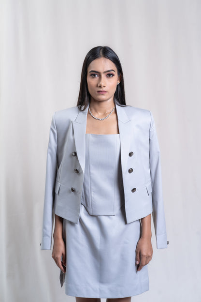 Soft Silver Blazer