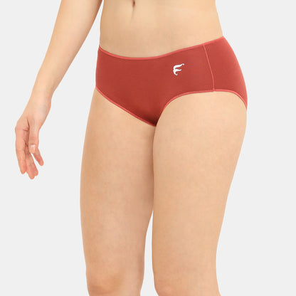 Envie Medium Rise 3/4th Coverage Hipster Multicolor (Pack Of 3)