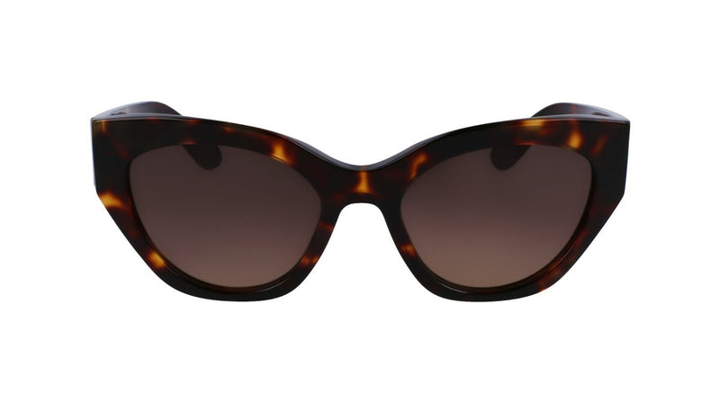 Salvatore Ferragamo Dark Tortoise Woman Sunglasses