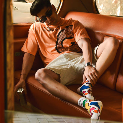 Colour Blast - Short Crew Socks NOFOMO