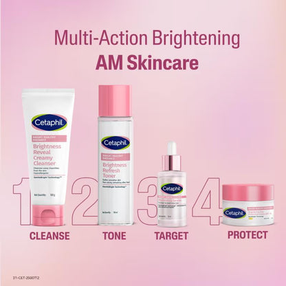 Cetaphil Bright Healthy Radiance Brightness Reveal Creamy Cleanser 100 GRAM