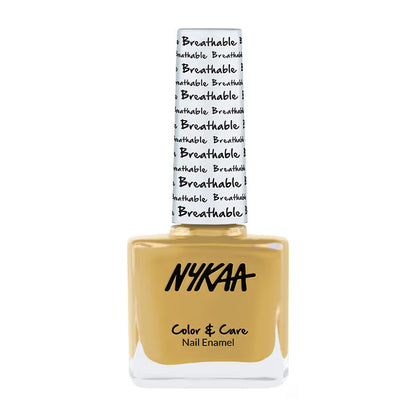 Nykaa Nail Enamel Downtime - Daisy 330 Mustard 9 MILLI_LITRE