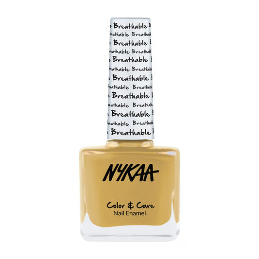 Nykaa Nail Enamel Downtime - Daisy 330 Mustard 9 MILLI_LITRE