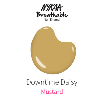 Nykaa Nail Enamel Downtime - Daisy 330 Mustard 9 MILLI_LITRE