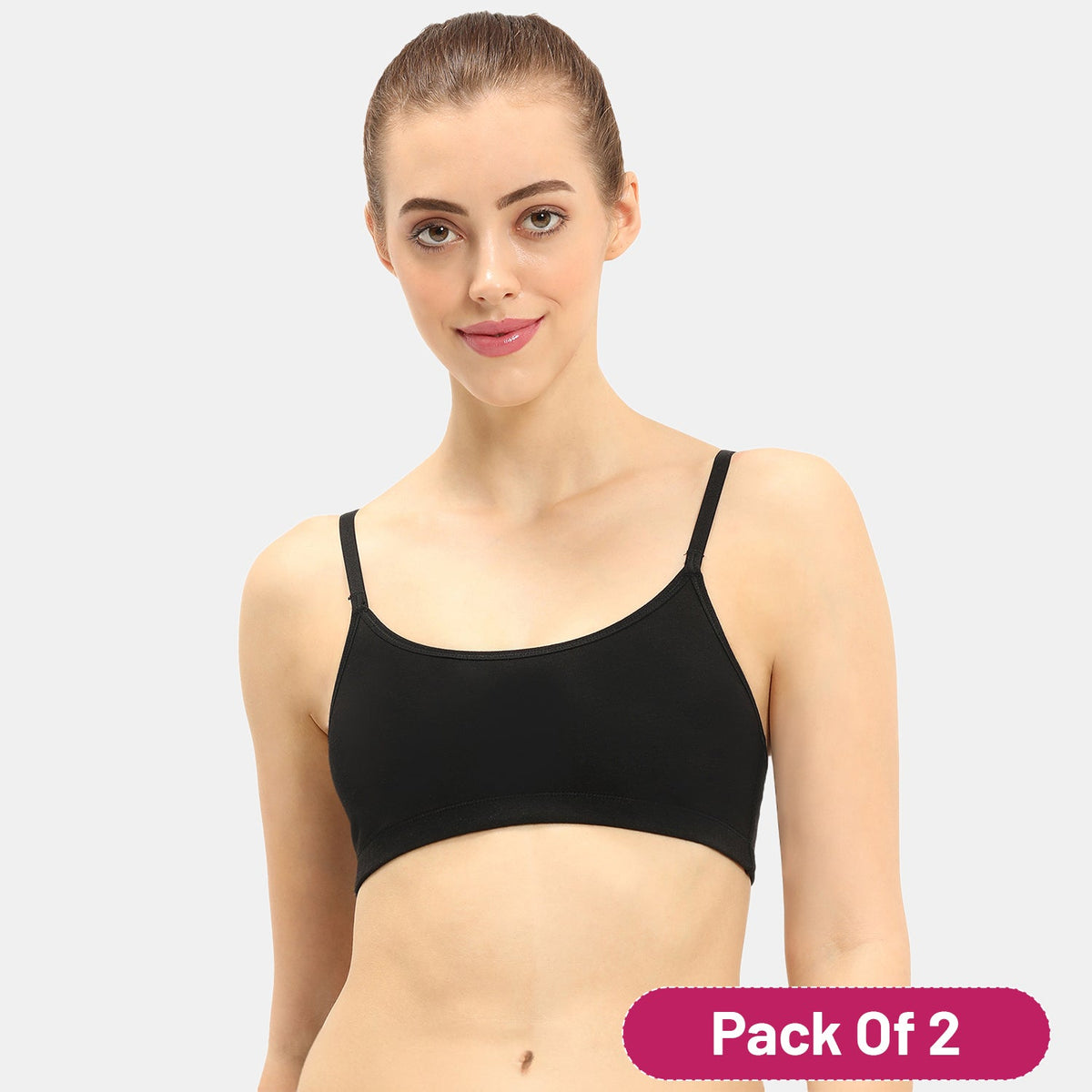 Enerve Girls Non-Padded Non-Wired Full Coverage Beginners Bra