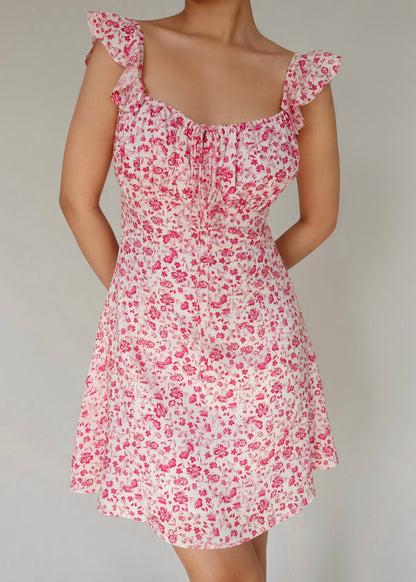 Floral Bustier Dress