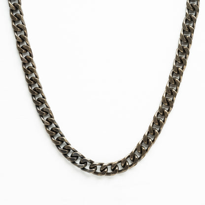 Cuban Neck Chain - 8Mm - Rustic Gold