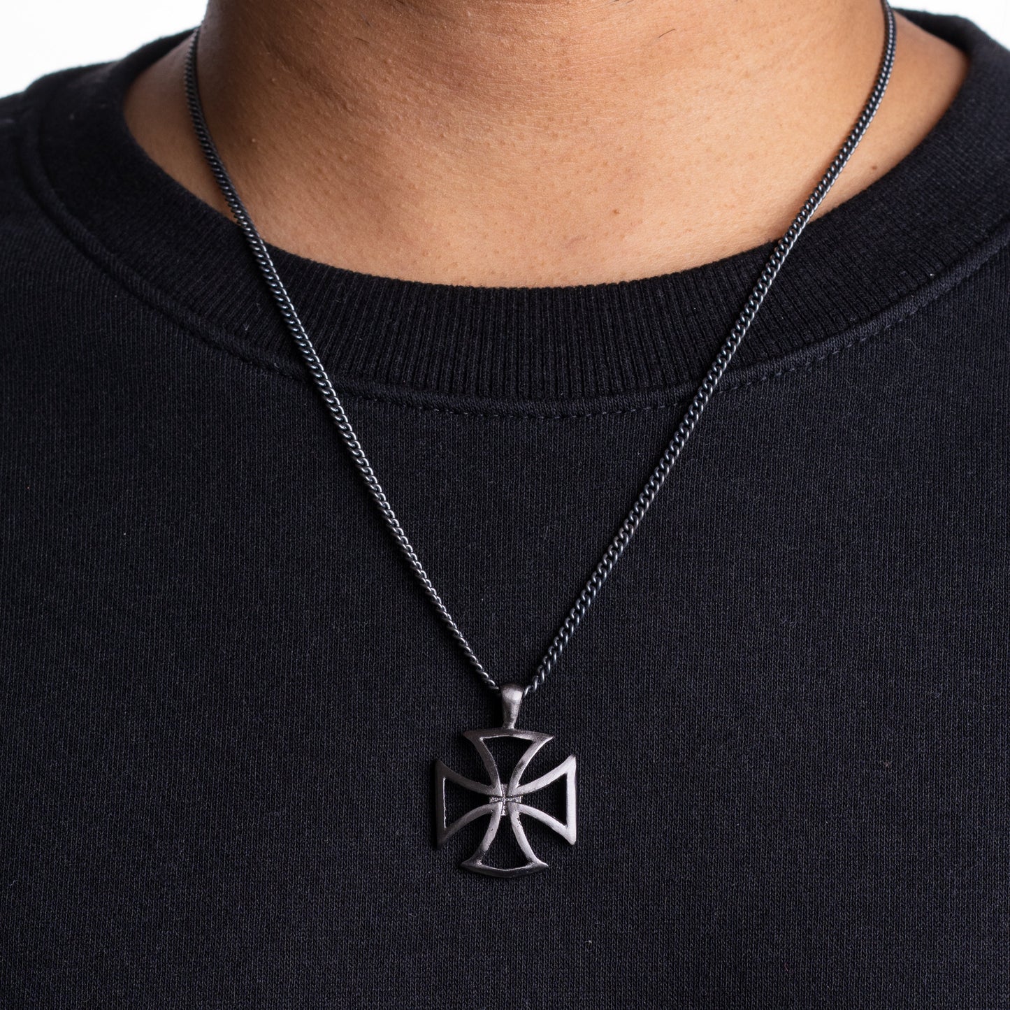 Templar  Pendant - Rhodium Black