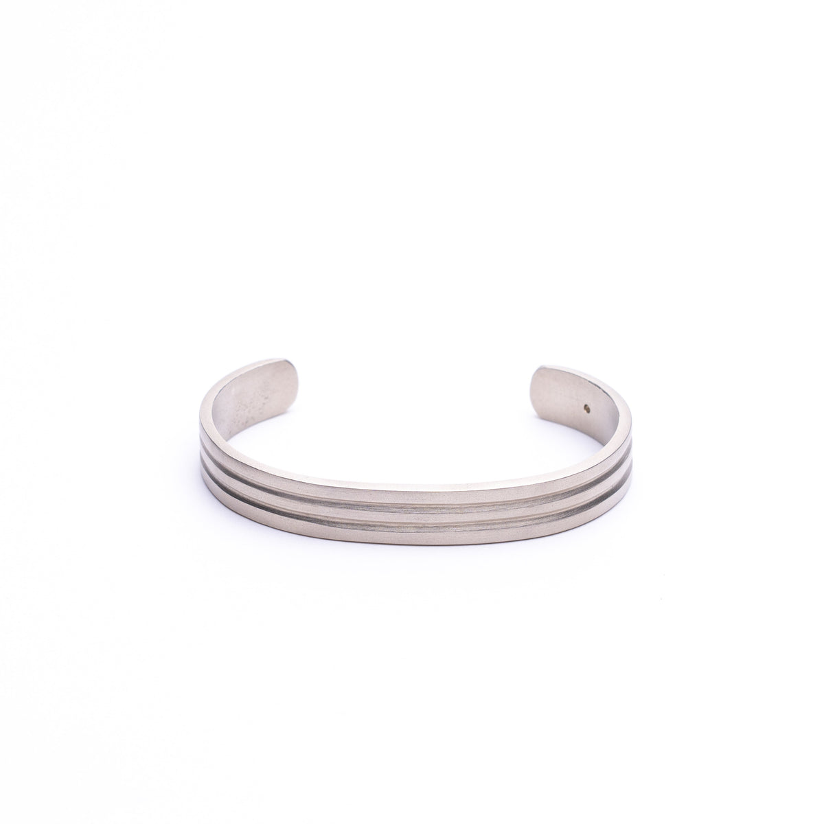 Duality Cuff - Satin Silver Zach