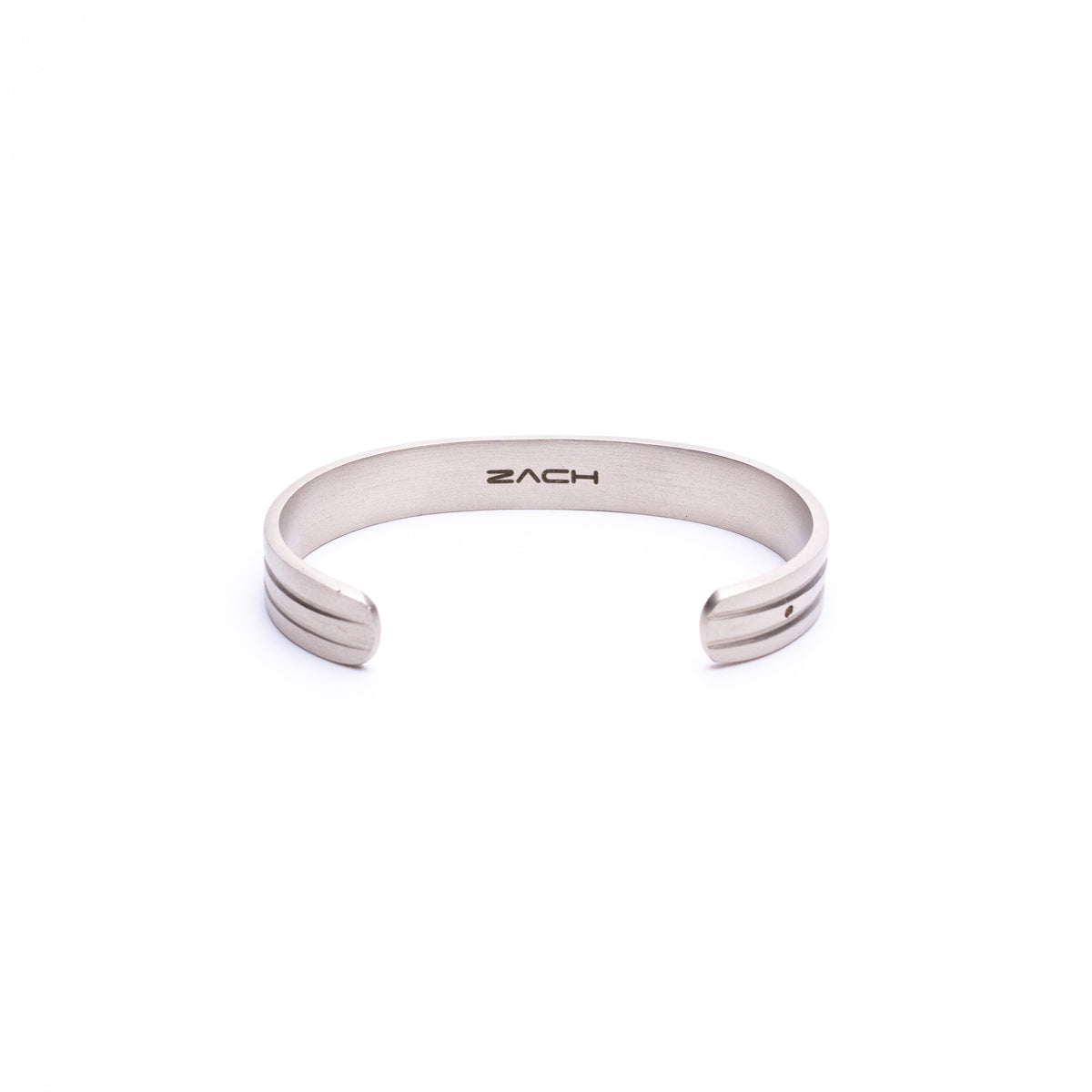 Duality Cuff - Satin Silver Zach