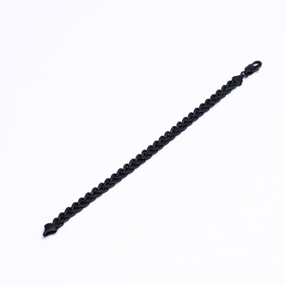 Vault Chain Bracelet - Matte Black