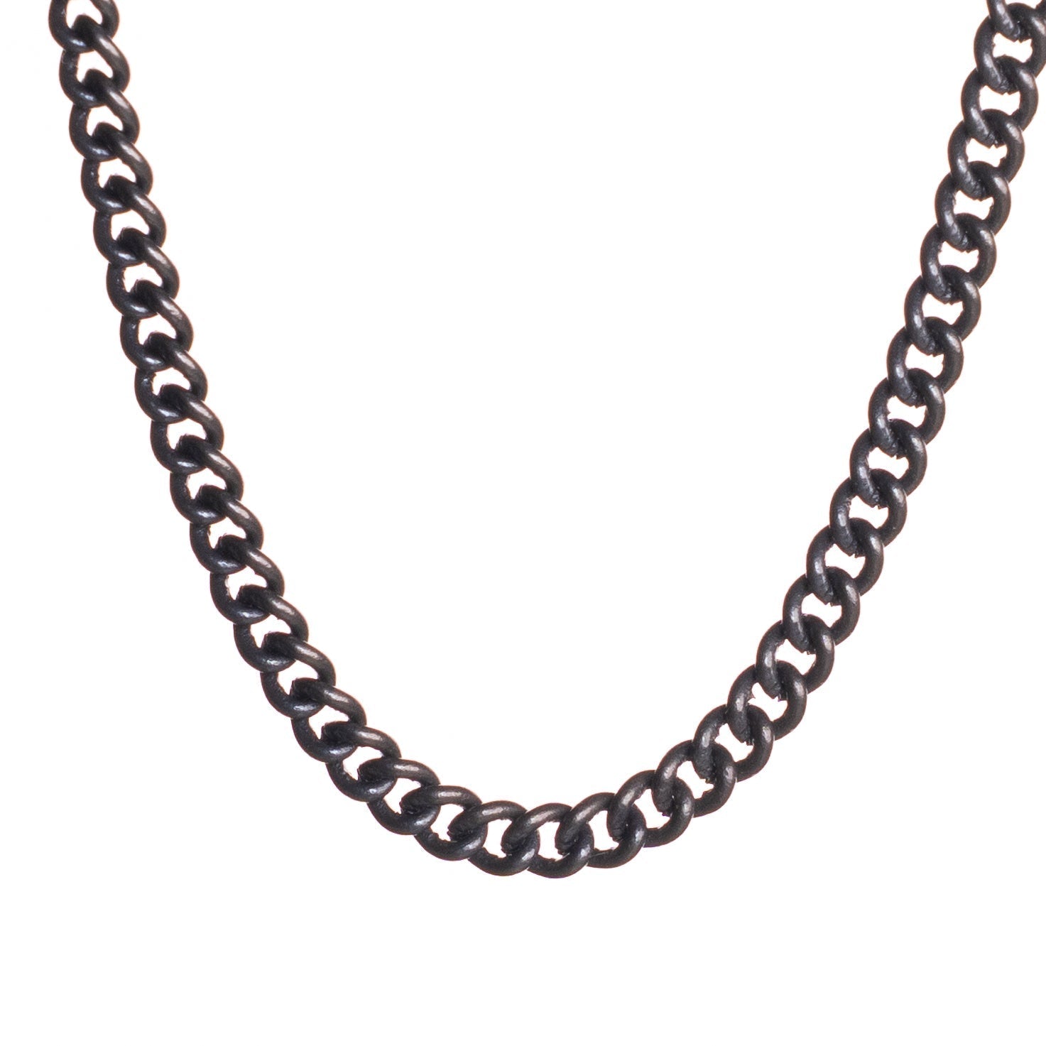 Cross  Pendant - Rhodium Black Zach