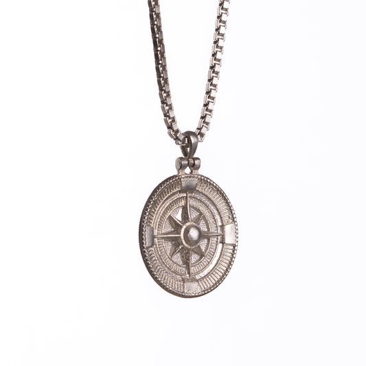 Nord Pendant - Satin Silver Zach