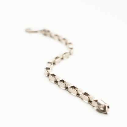 Brut - Chain Bracelet - Satin Silver Zach