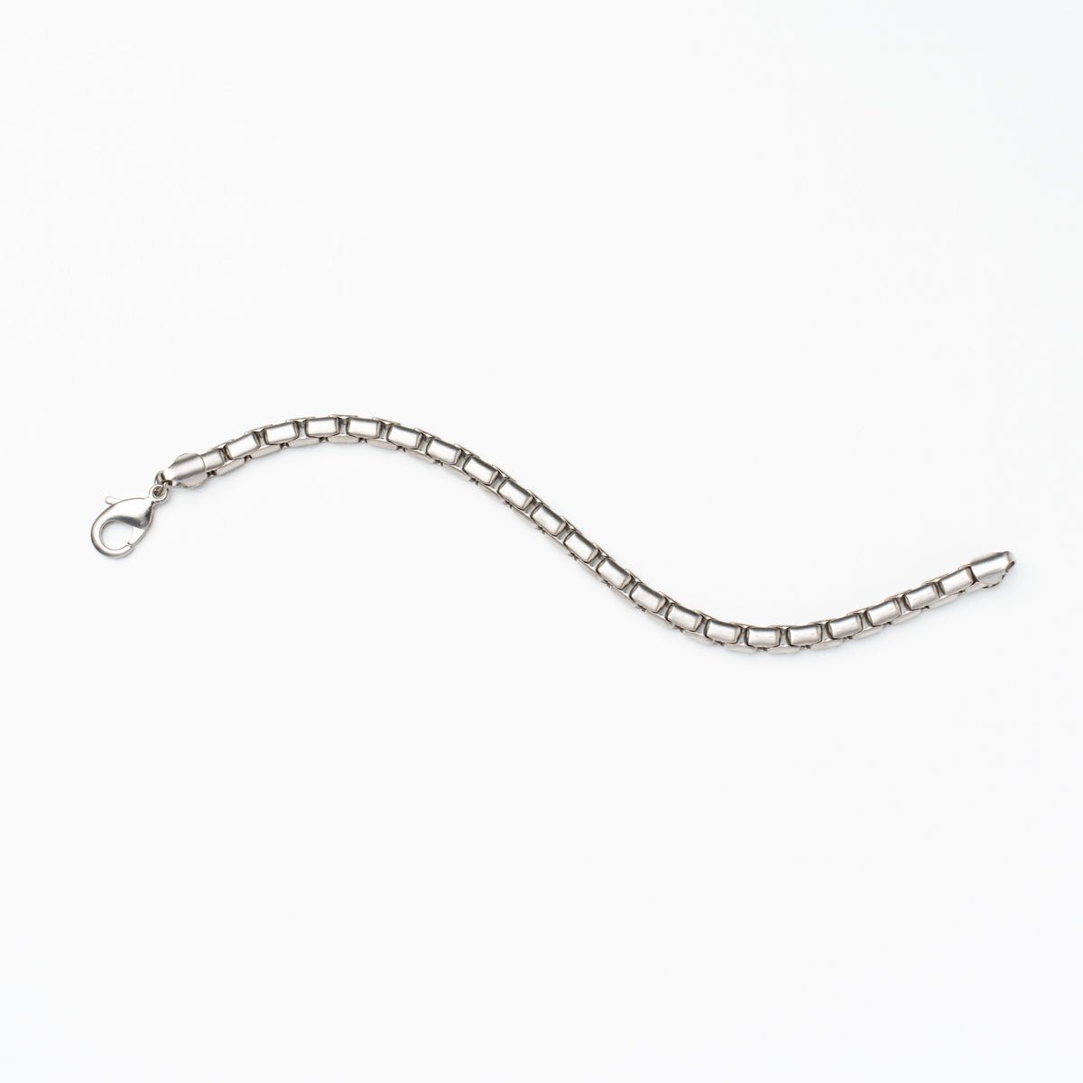 Orb - Chain Bracelet - Satin Silver Zach