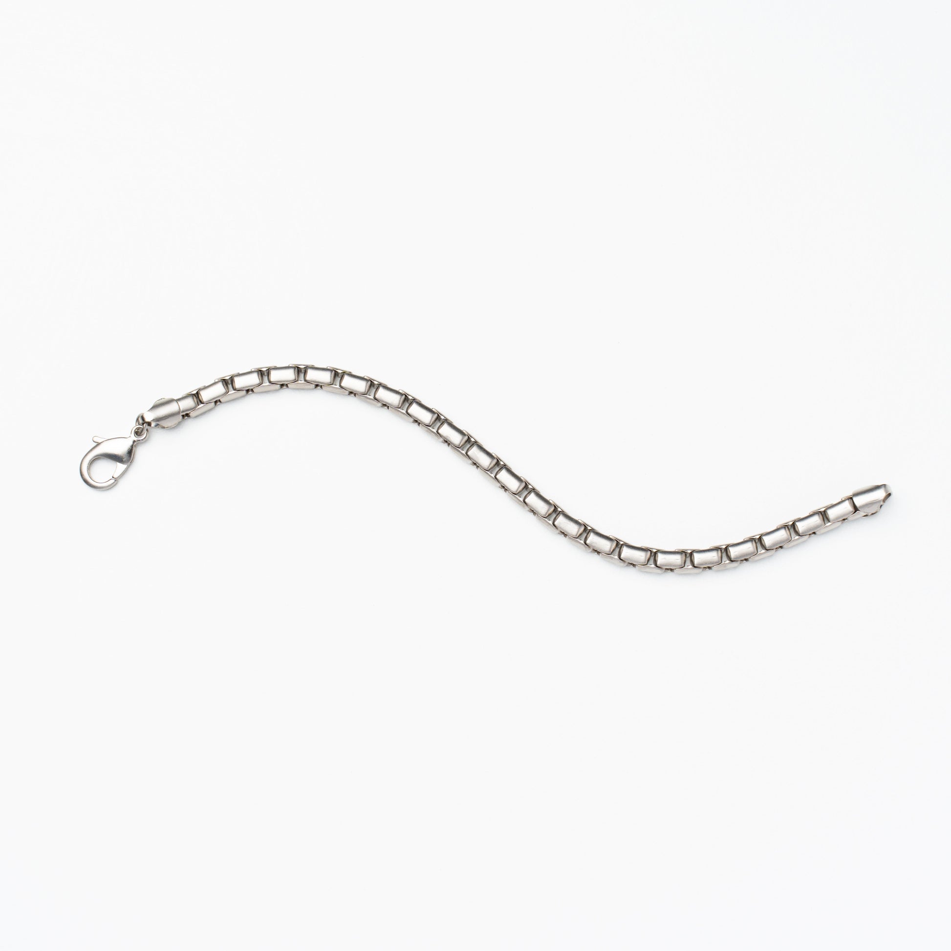Orb - Chain Bracelet - Satin Silver Zach