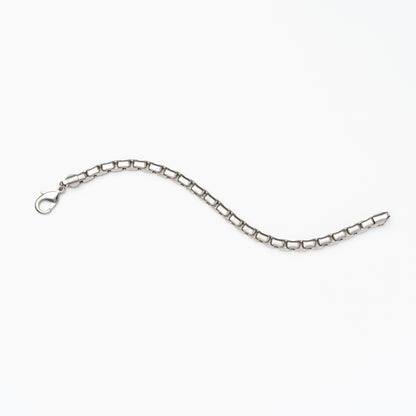 Orb - Chain Bracelet - Satin Silver Zach