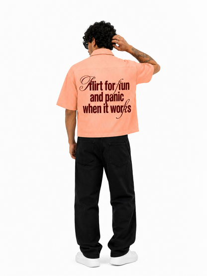 Flirt For Fun Boxy Fit Shirt