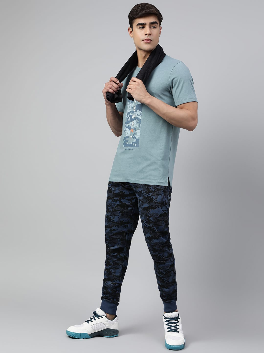 ALCIS MENS SOLID COMFY JOGGER