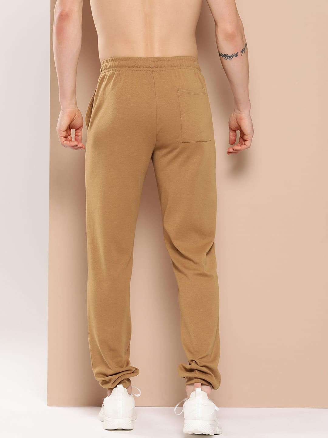 Alcis Men Typography Athletic Track Joggers