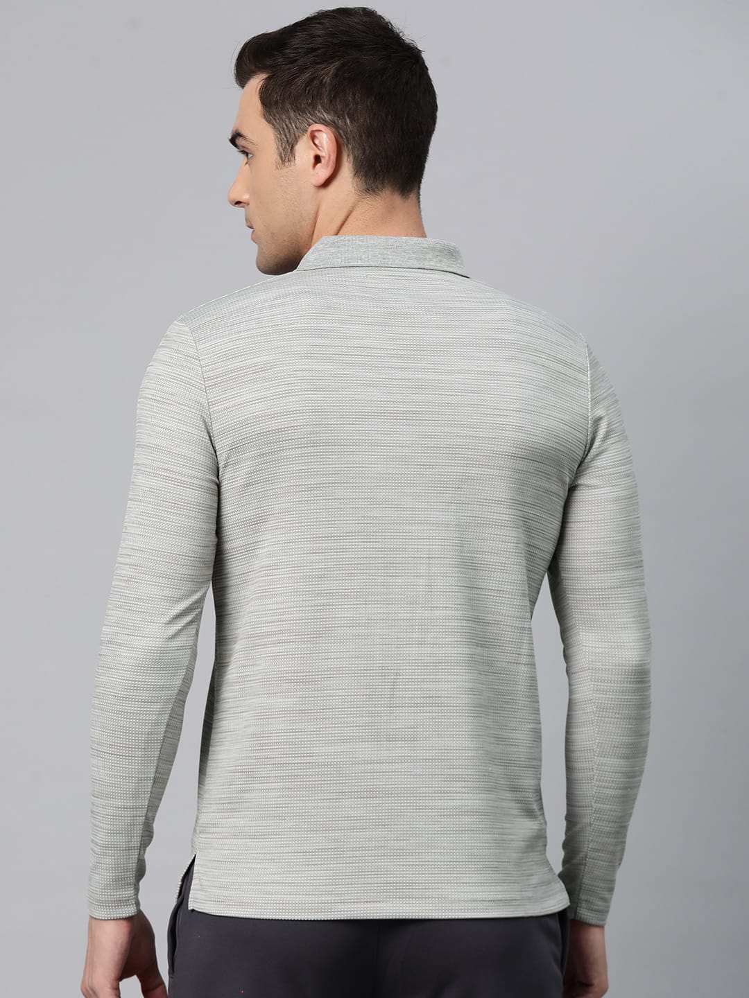 Alcis Men Polo Collar Anti Static Slim Fit T-shirt