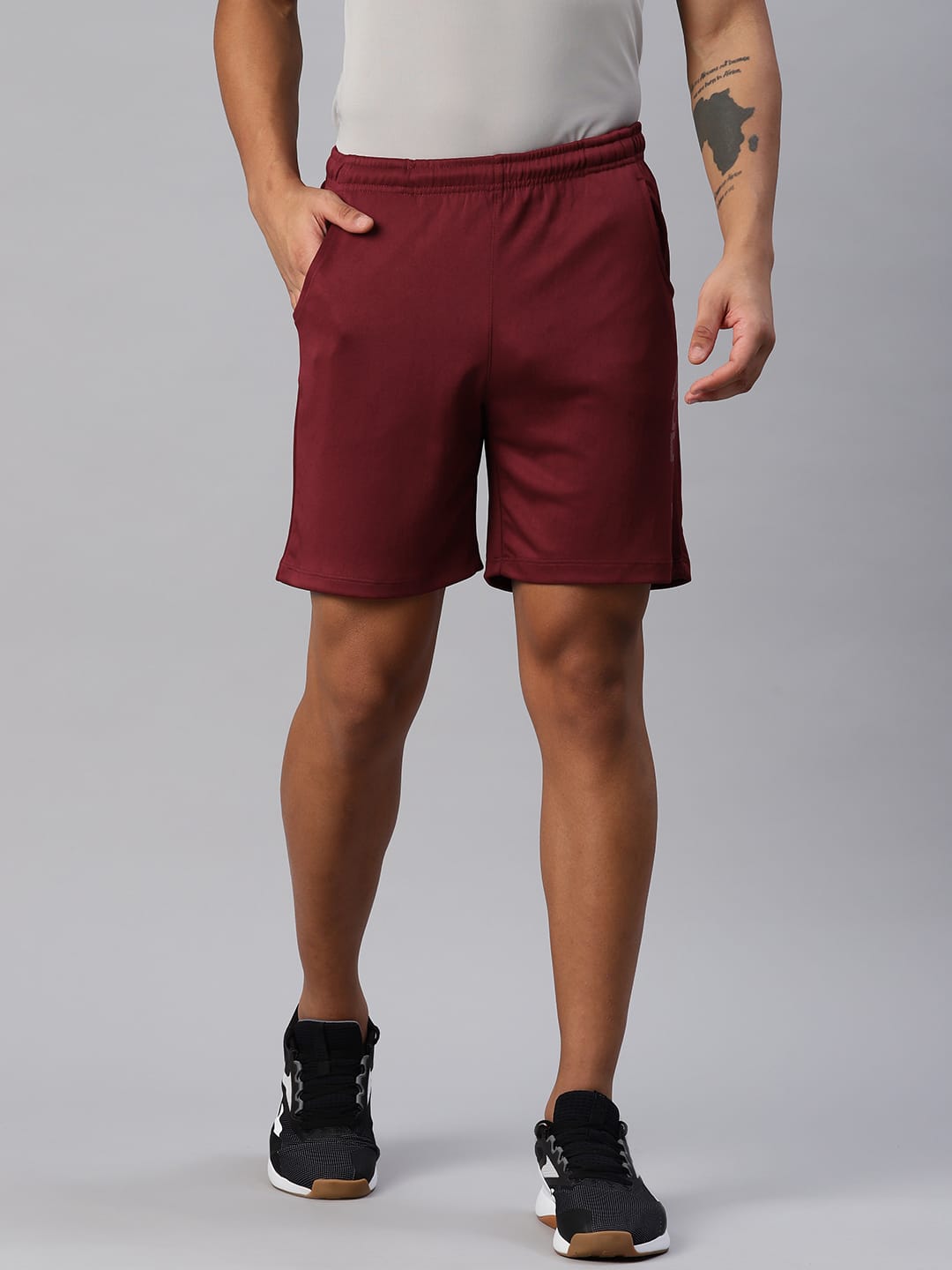 Alcis Men Slim Fit Training Sports Shorts