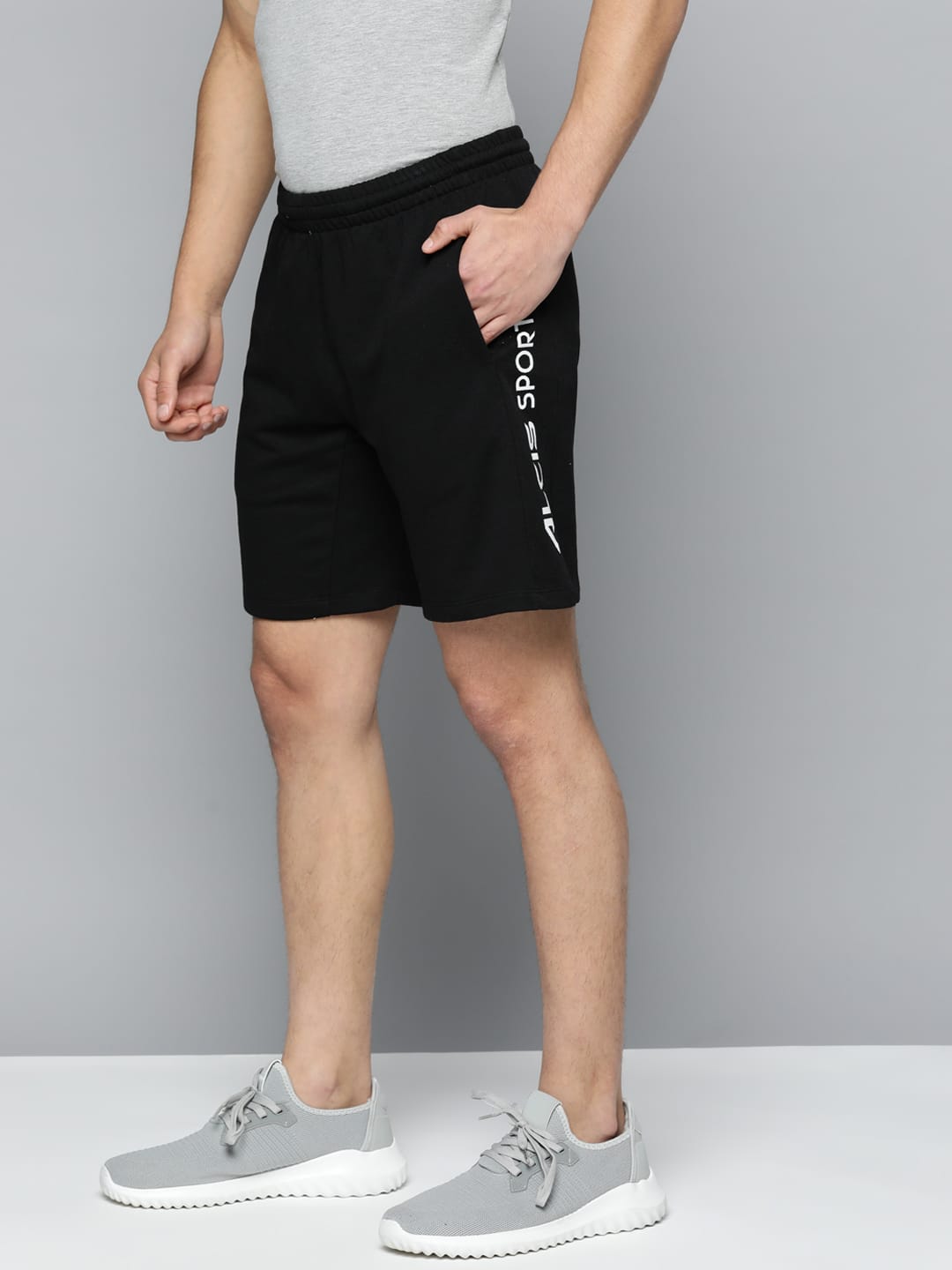 Alcis Men Slim Fit Sports Shorts